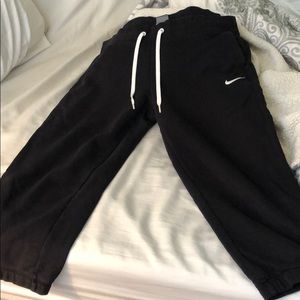 Nike black joggers